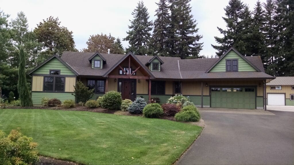 New home construction project completed by Rydman Enterprises in Boring, Oregon