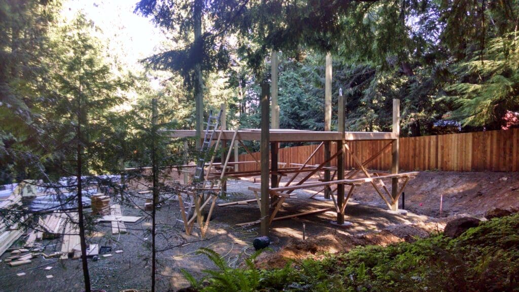Custom hobby barn with cedar siding and metal roof built by Rydman Enterprises in Sandy, Oregon